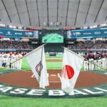 台灣隊在東京巨蛋正面迎戰精銳盡出的「侍 Japan」。能與世界最頂尖的陣容交手，並在巨大的壓力下拚戰到最後一刻值得我們驕傲！我們繼續大聲應援 Team Taiwan！