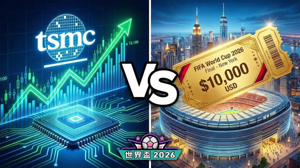一張門票換一張台積電？2026 世界盃票價飆破天際，揭秘美加墨的「黃牛」與驚人觀賽成本